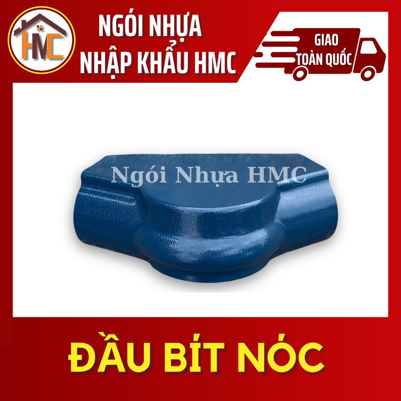 phụ kiện ngói nhựa HMC đầu bít nóc