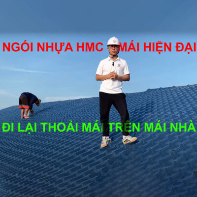 đi lại thoải mái trên mái nhà