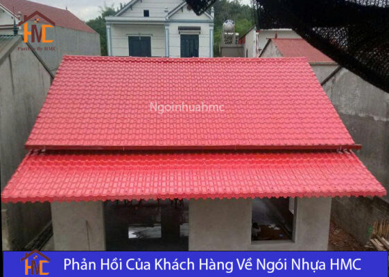 ngói nhựa làm chùa