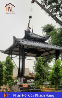ngói nhựa làm chùa