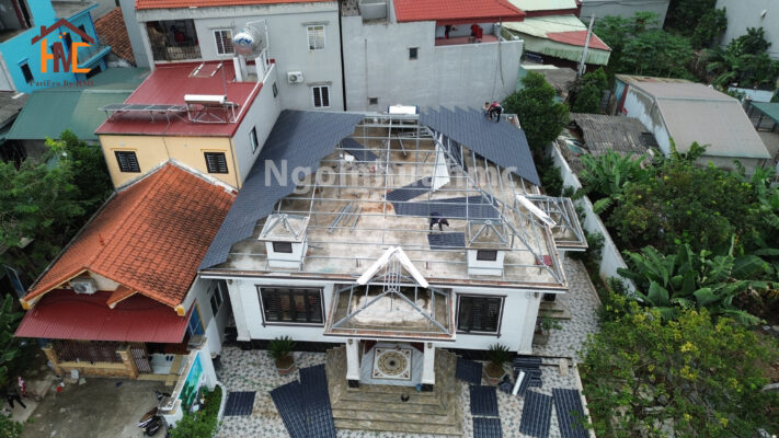 hướng dân thi công ngói nhựa