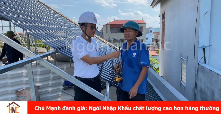 thi công đánh giá ngói nhựa