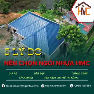 5 lý do nên chọn ngói nhựa nhập khẩu HMC