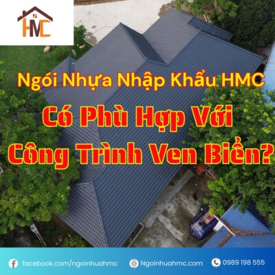 ngói nhựa phù hợp với công trình ven biển