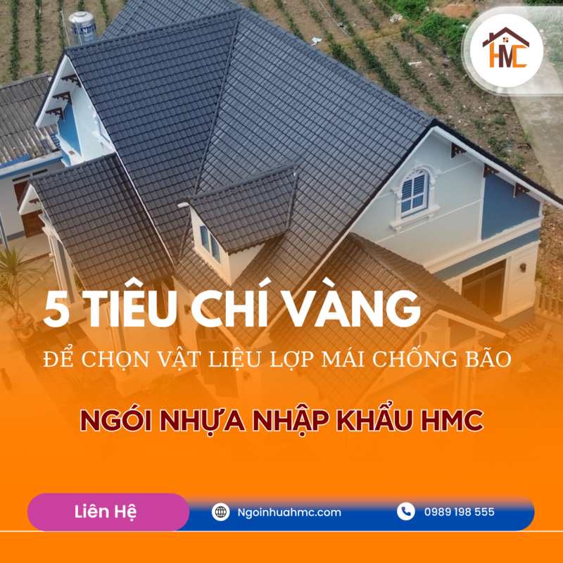 5 tiêu chí vàng khi chọn vật liệu lợp mái