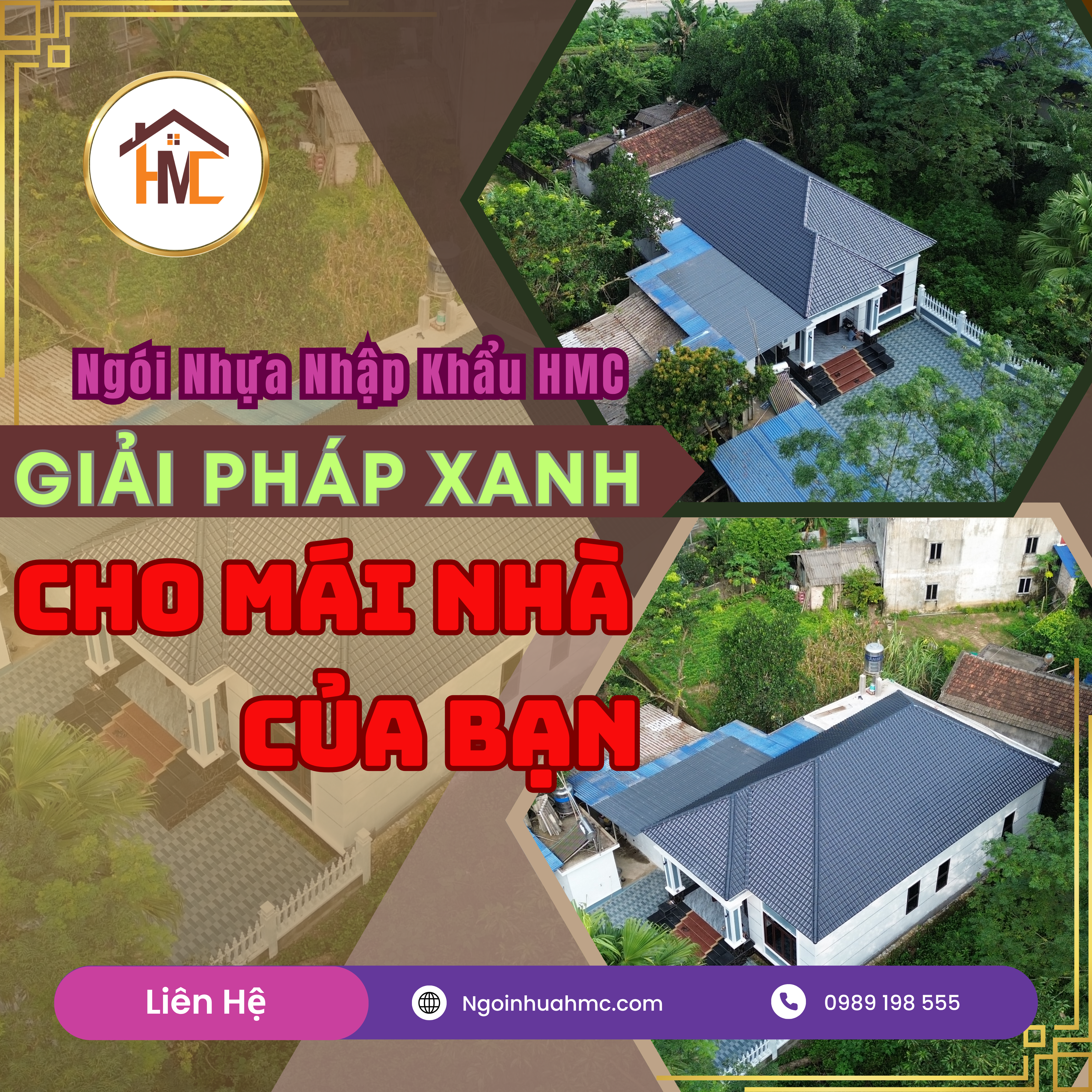 giải pháp xanh cho mái nhà