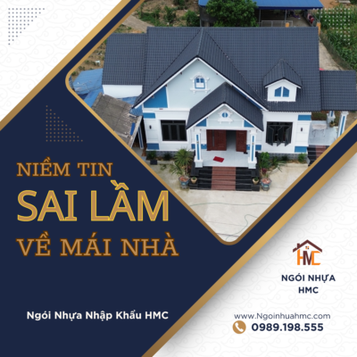 niềm tin sai lầm về chọn mái nhà