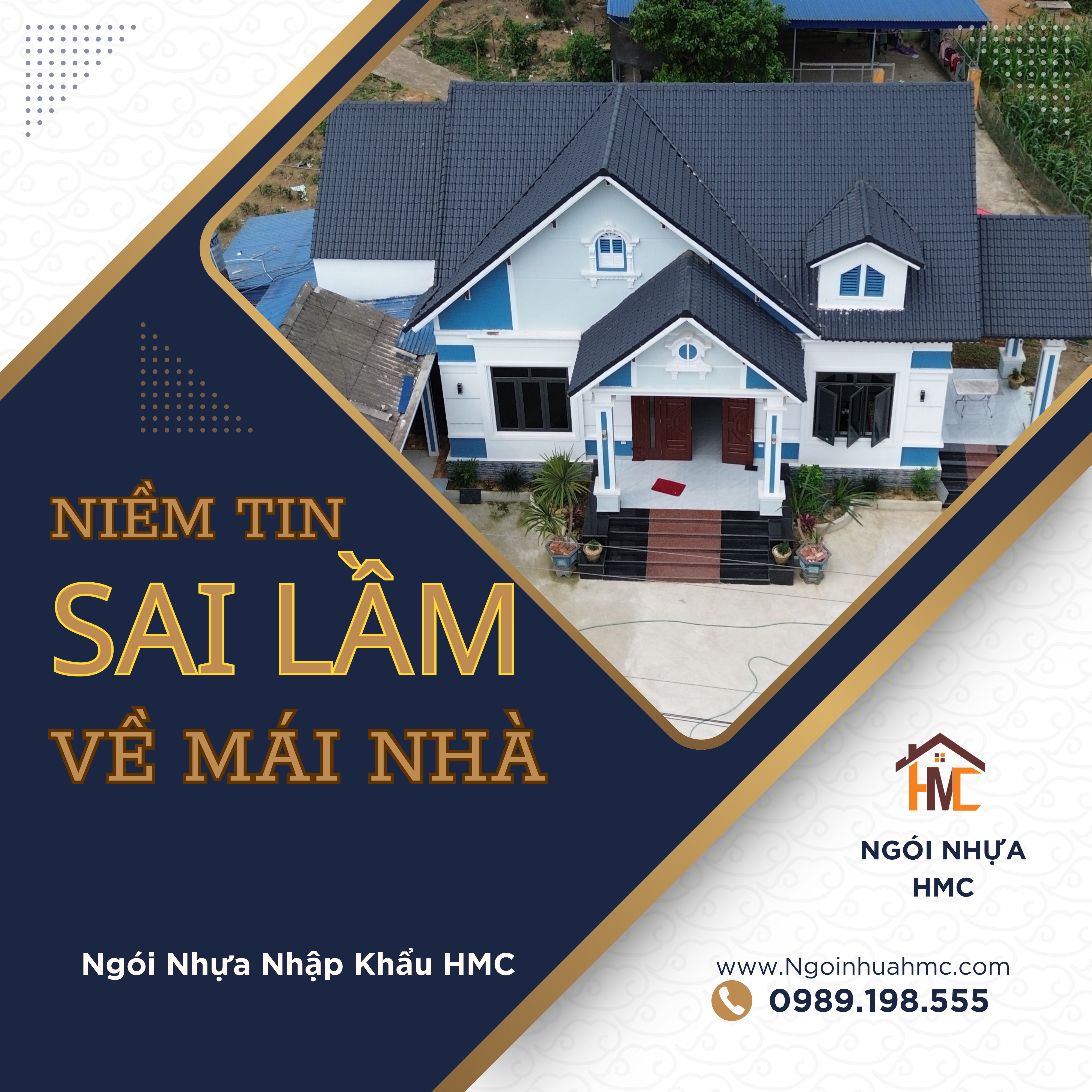 niềm tin sai lầm về chọn mái nhà