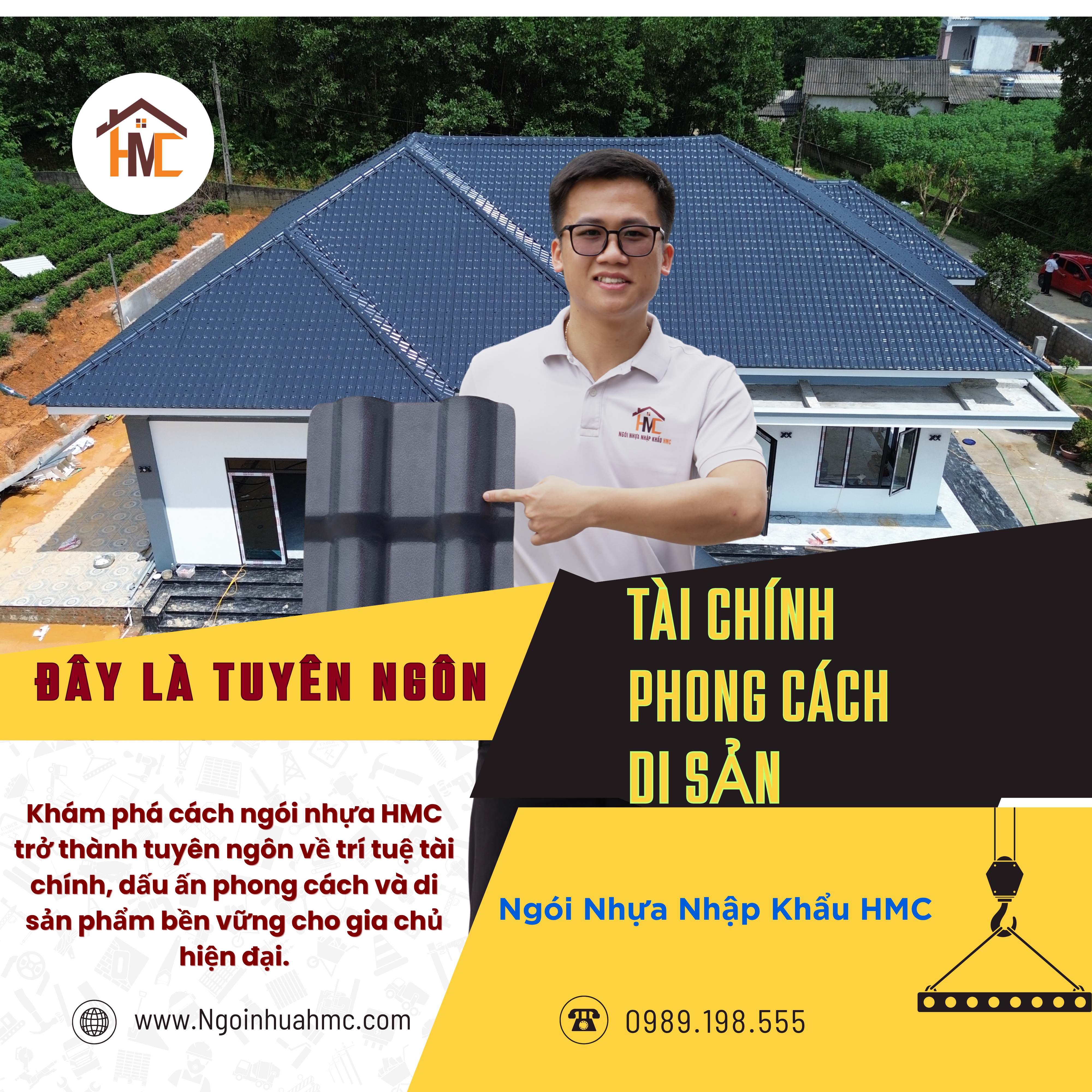 tuyên ngôn ngói nhựa HMC về tài chính, phong cách và di sản