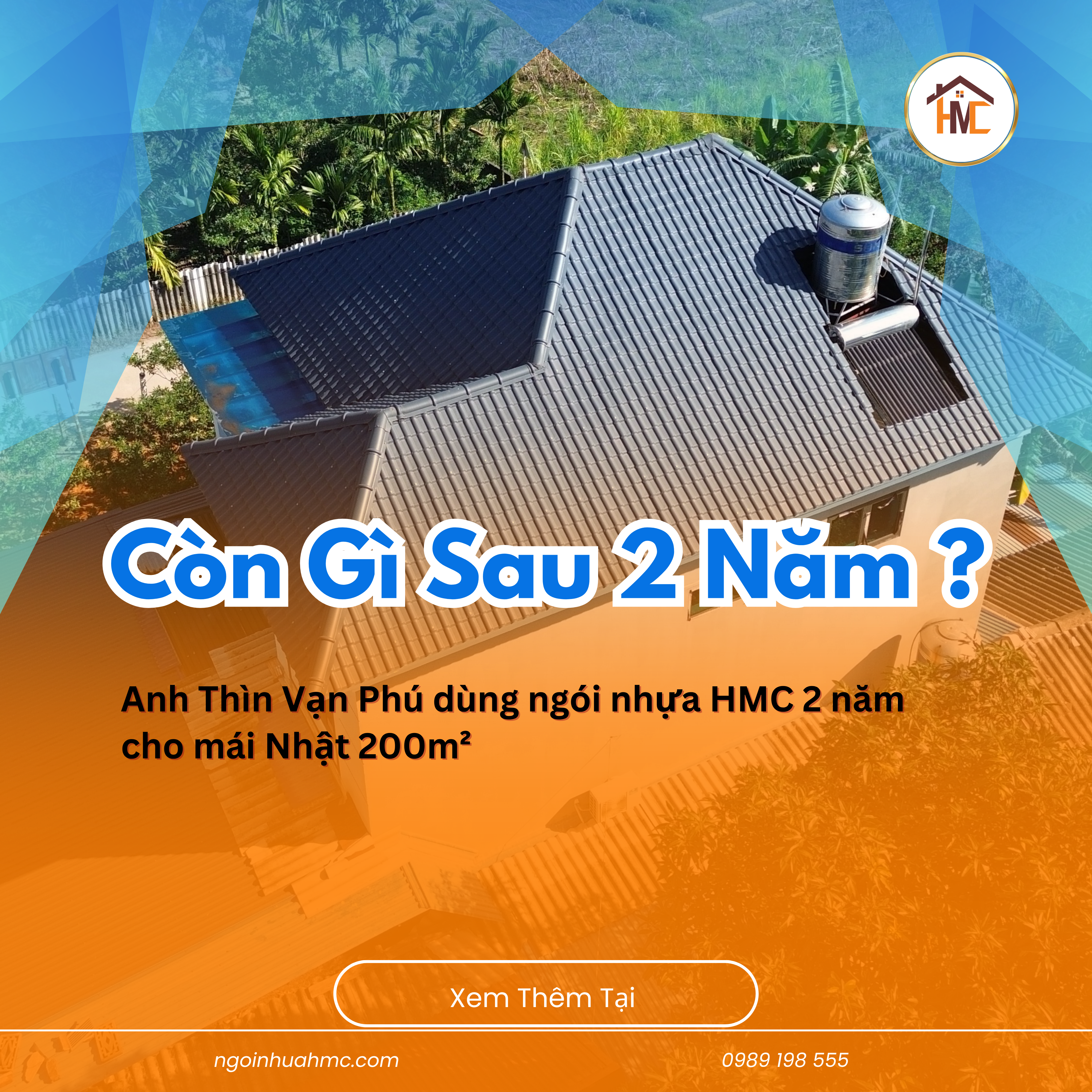 Công trình Ngói nhựa HMC ở Vạn Phú