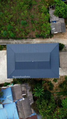 Nhà Sàn sử dụng ngói nhựa HMC