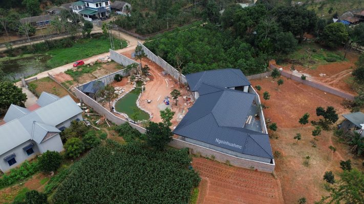 homstay ở Vĩnh Phúc Lợp Ngói Nhựa HMC