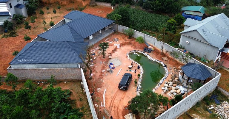 homstay ở Vĩnh Phúc Lợp Ngói Nhựa HMC