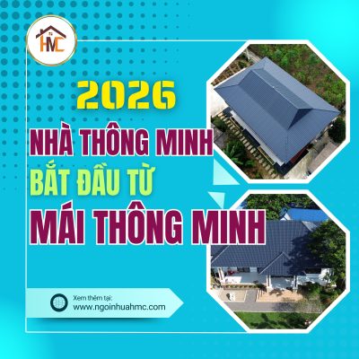 Nhà thông minh bắt đầu từ mái thông minh